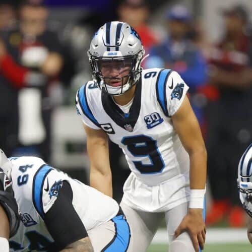 Bryce Young under center for the Carolina Panthers