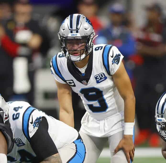Bryce Young under center for the Carolina Panthers