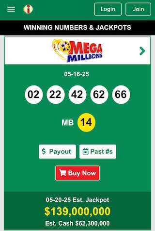 PA Lottery Mega Millions winning numbers