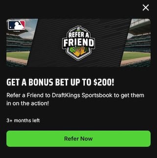 DraftKings Kentucky referral bonus
