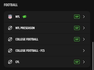 DraftKings Kentucky football betting