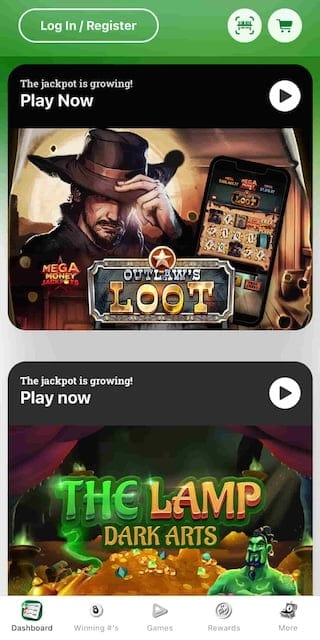 Virginia Lottery app