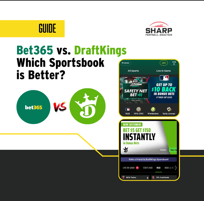 Bet365 vs. DraftKings featured image