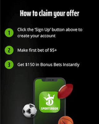 How to claim the DraftKings NC bonus