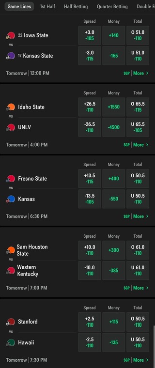 New Caesars Sportsbook promo code for CFB Week 0, NFL Preseason