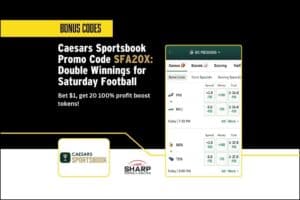 Caesars Sportsbook promo code for NFL preseason and college football Week 0 games this Saturday