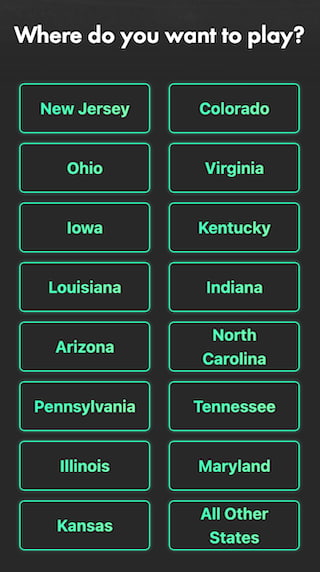 Bet365 legal states in 2025