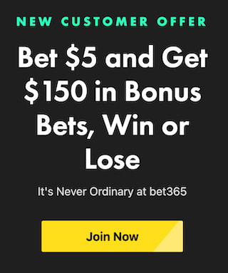 Bet365 NFL sign up offer
