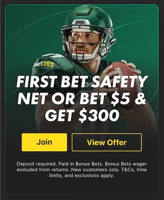 Bet365 North Carolina promo