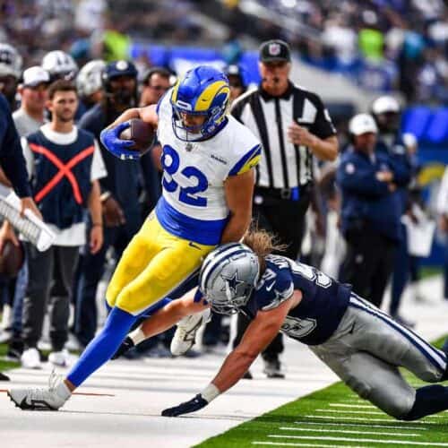 Image from the Cowboys vs. Rams 2024 game