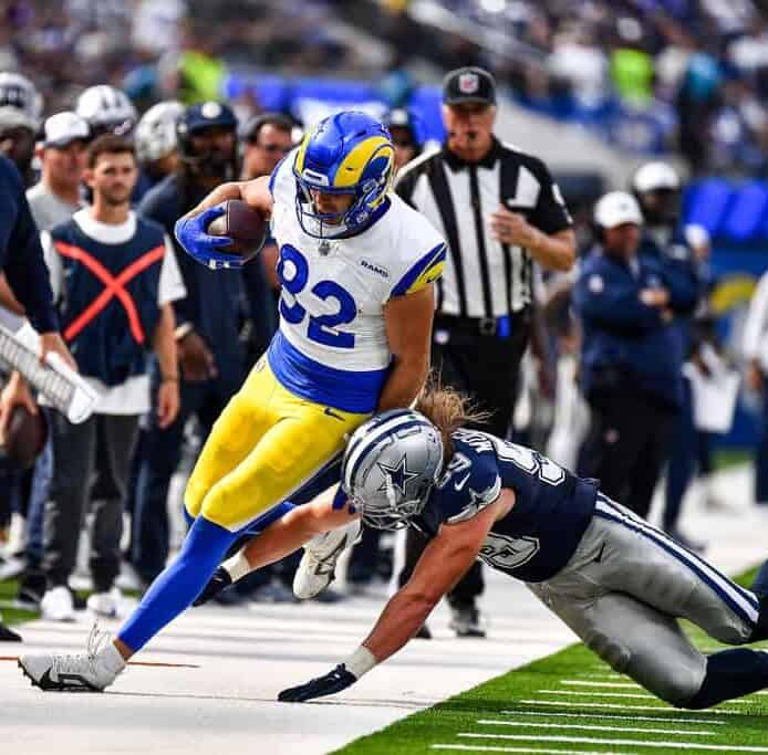 Image from the Cowboys vs. Rams 2024 game