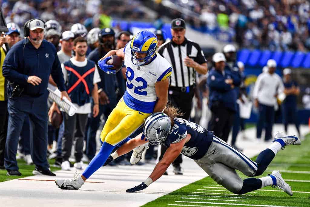 Image from the Cowboys vs. Rams 2024 game