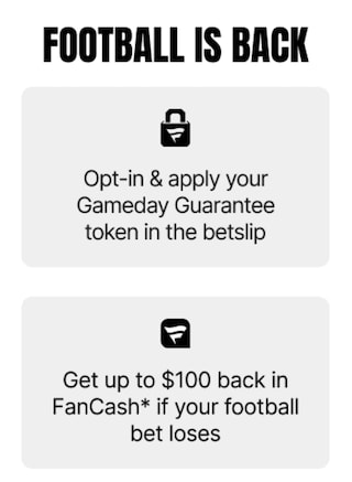 Fanatics Sportsbook Promo for college football week 1 games