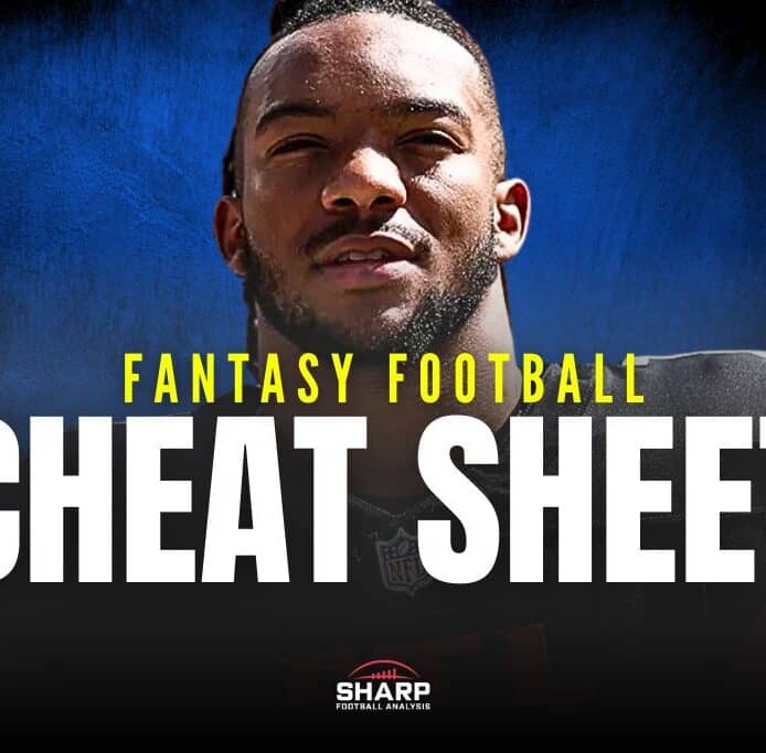 Fantasy Football Cheat Sheet 2025