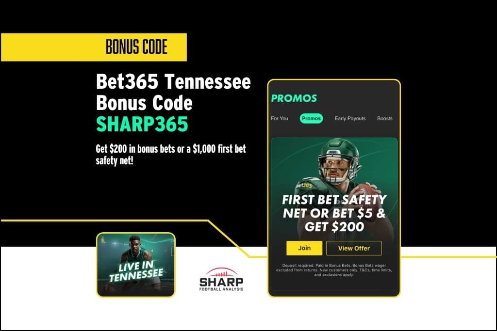 Bet365 Tennessee bonus code