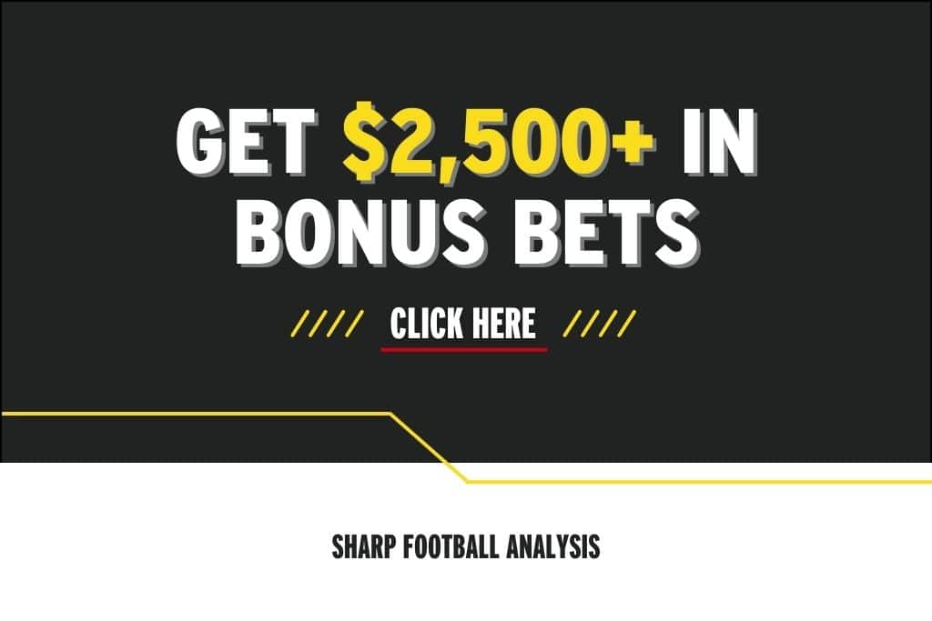 NFL betting promos NFL week 2: get $2,500+ in bonuses