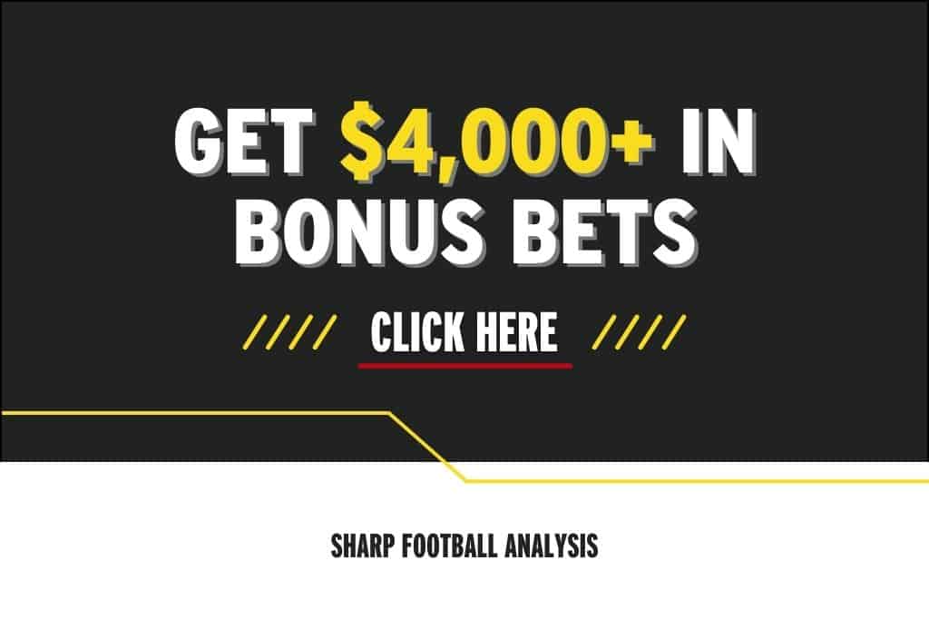 NFL Betting promos for NFL Week 4