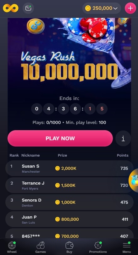 nolimitcoins daily tournaments