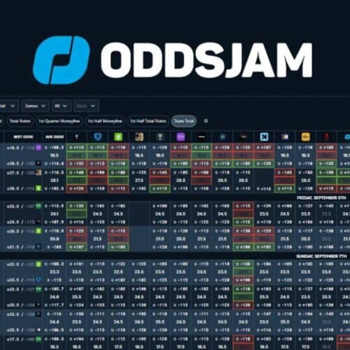 OddsJam Sportsbook Screen Promo