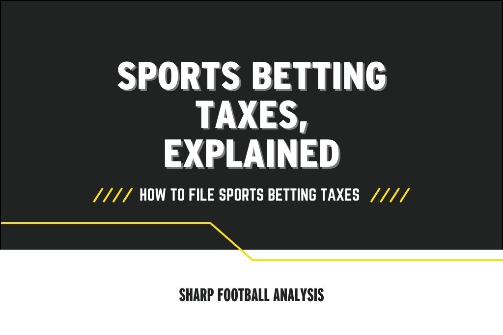 Sports betting taxes guide article featured image
