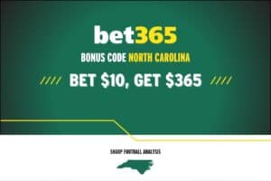Bet365 BONUS CODE NC