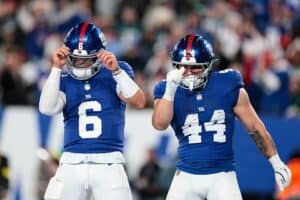 Jaxson Dart and Cam Skattebo