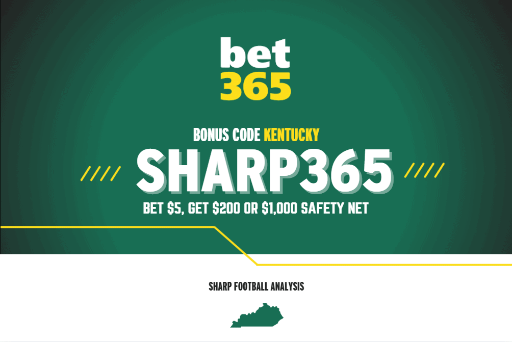 Bet365 bonus code kentucky: Choose $200 Bonus Bet or $1000 First-Bet Protection
