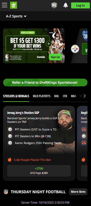 Best New york betting sites: Draftkings