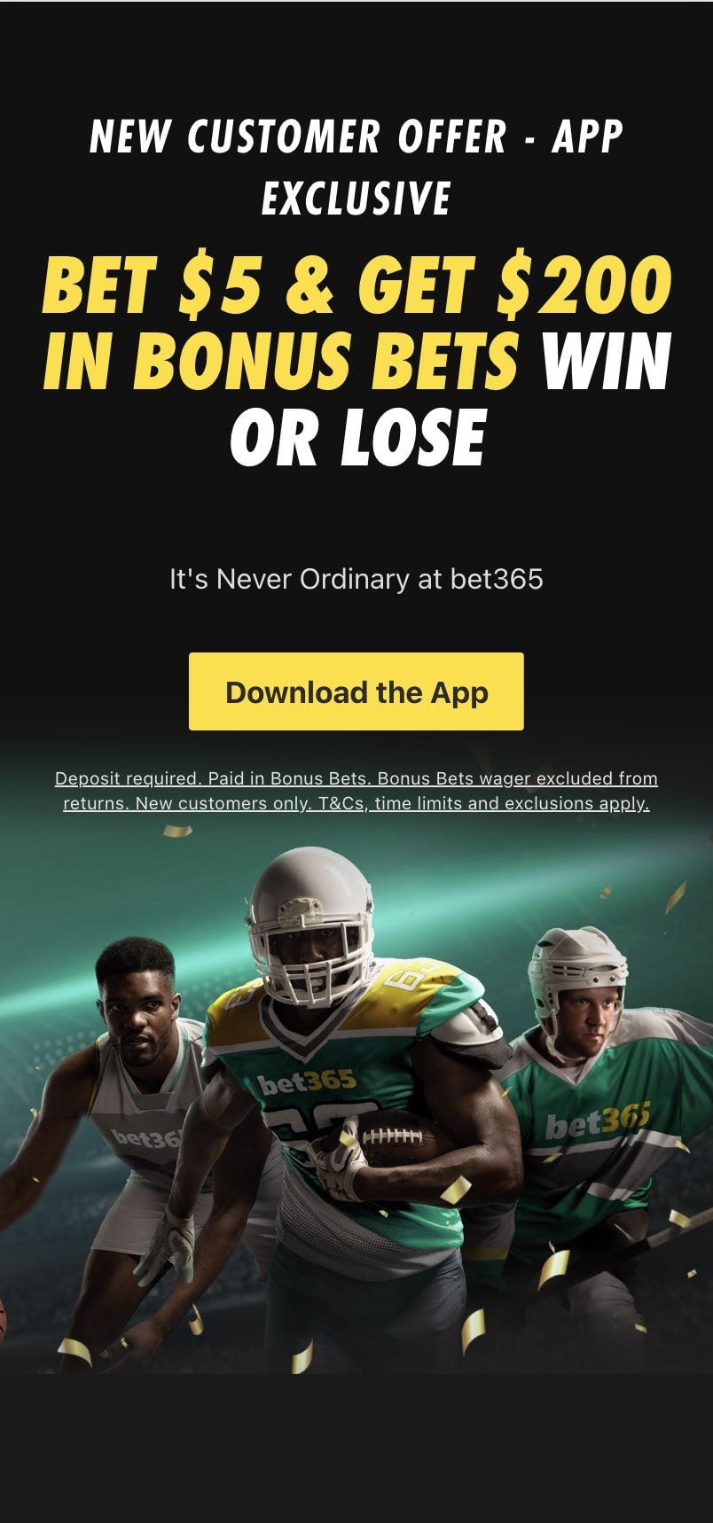 Bet365 bonus code Louisiana 