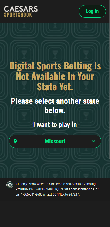 Caesars sportsbook missouri 