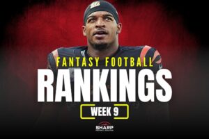 Week 9 Fantasy Rankings