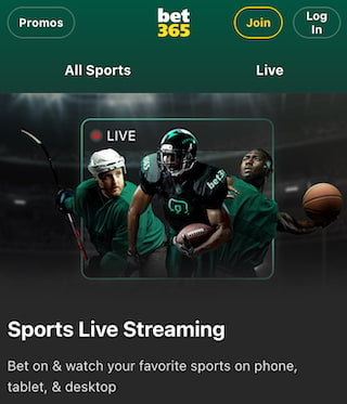 Bet365 Iowa live streaming