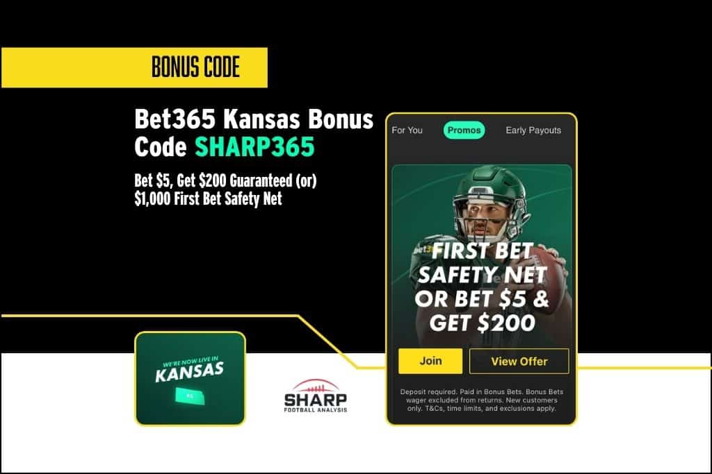 Bet365 Kansas bonus code