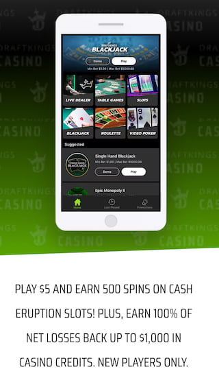 DraftKings Michigan casino promo