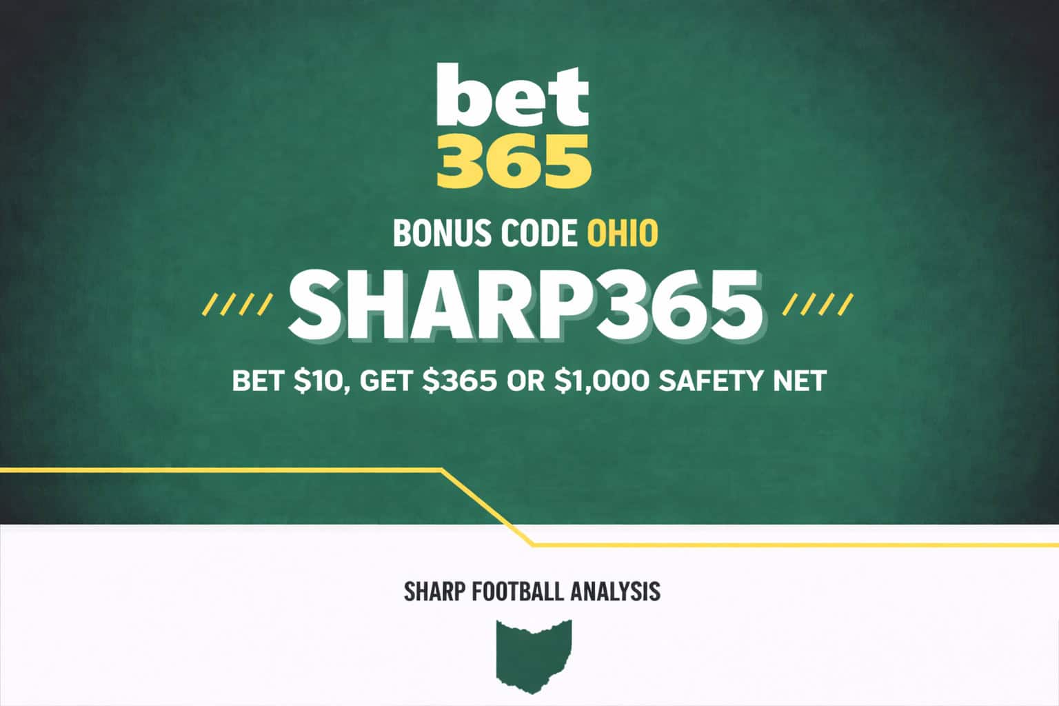 Bet365 Ohio promo code bet 10 get 365