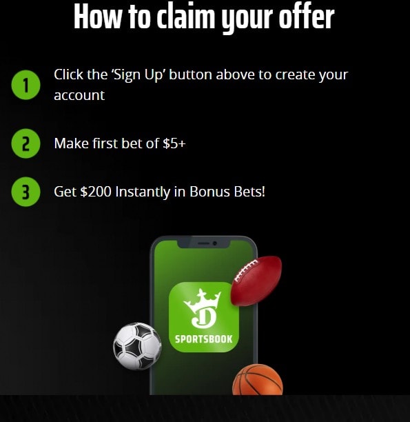 Draftkings how to claim offer