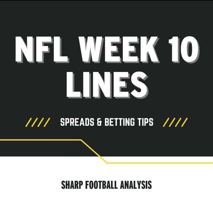 NFL lines Week 10