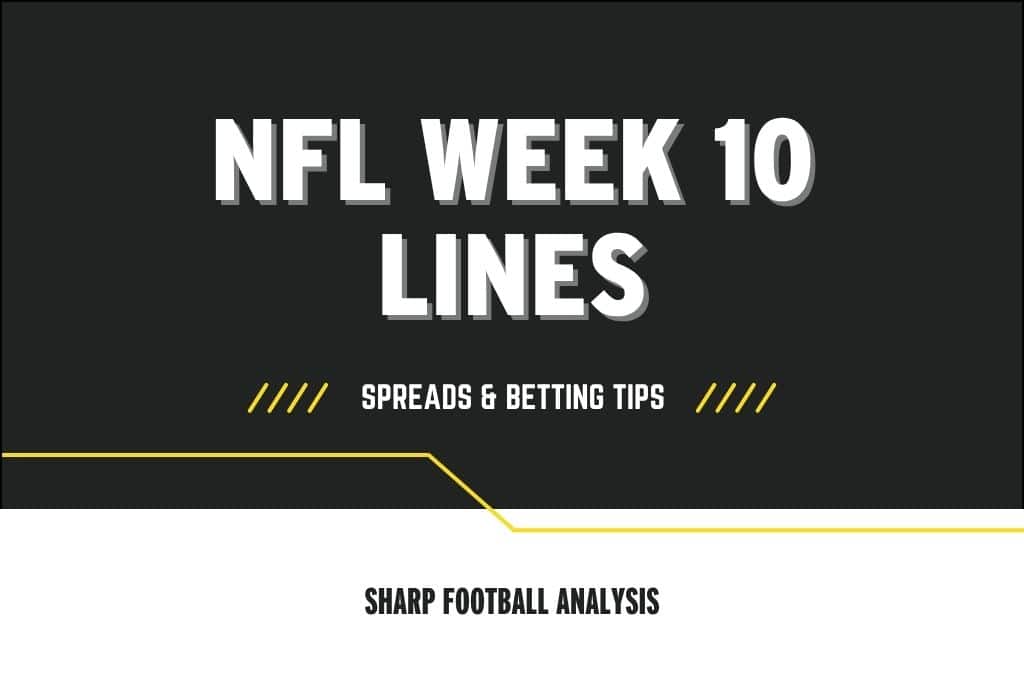 NFL lines Week 10