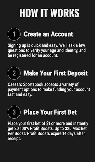Caesars Missouri Sportsbook sign up