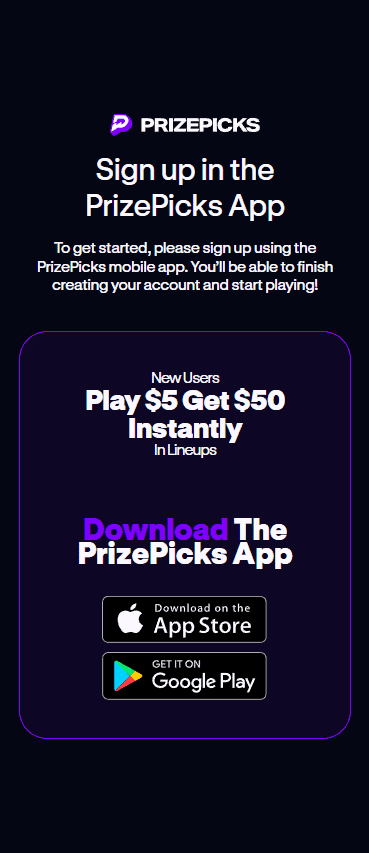 Prizepicks app registration and download