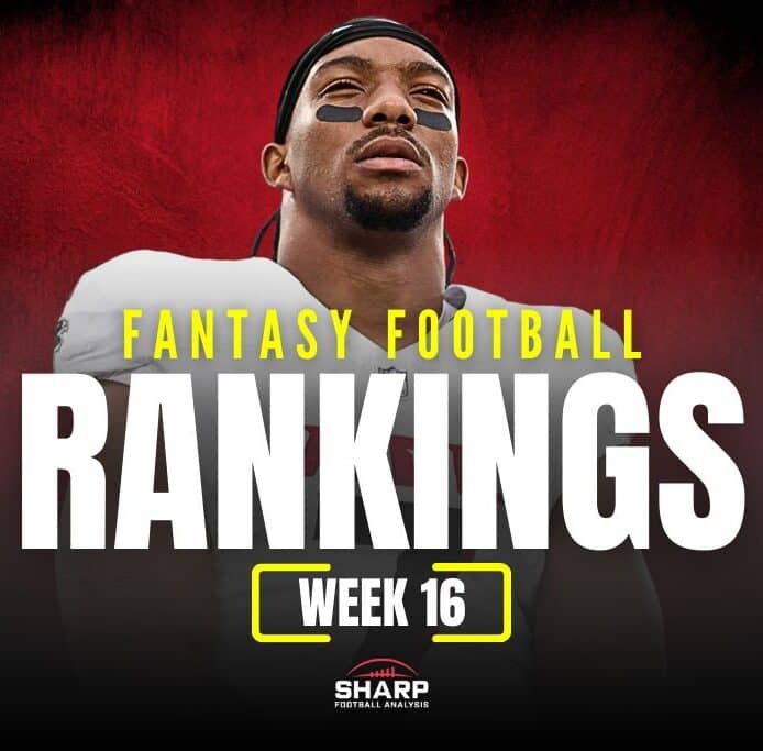 Week 16 Fantasy Football Rankings