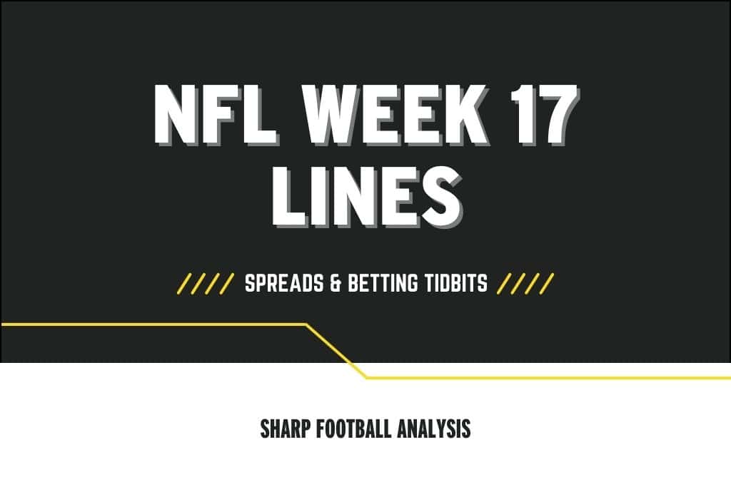 NFL lines Week 17