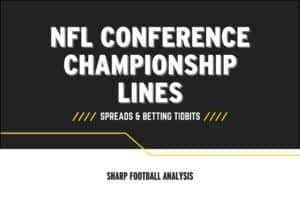 NFL Conference Championship lines