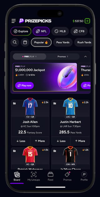 PrizePicks app