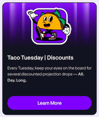 Taco Tuesday PrizePicks promo