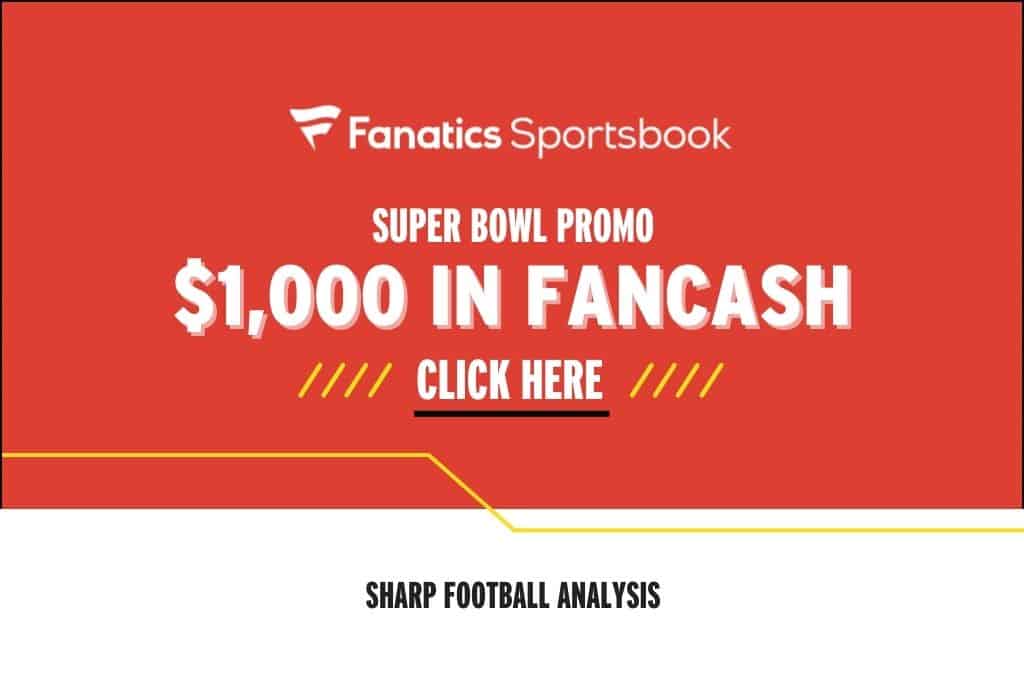 Fanatics Sportsbook promo for Super Bowl 60