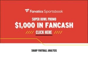 Fanatics Sportsbook promo for Super Bowl 2026
