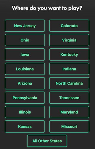 States where the Bet365 bonus code is available