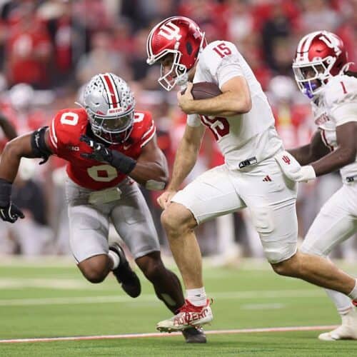 Sonny Styles and Fernando Mendoza