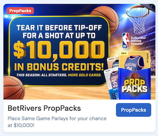 BetRivers promo PropPacks